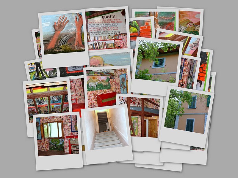 Montefiridolfi - Montenisa - Lo studio: collage