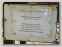 altro cartello e panorama circostante: tomba etrusca di montefiridolfi
