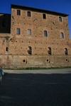 Castelfalfi - The castle, lateral view
