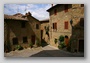 Houses in front of the church - Monticchiello