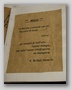 A page of a menu - Monticchiello