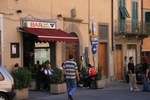 Castelfiorentino, il bar nelle vicinanze del municipio