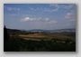 Landscape on the road to Monticchiello